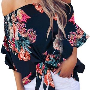 Floral Boho Blouse